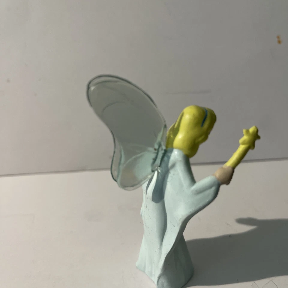 Vintage Disney Pinocchio Blue Fairy Godmother PVC Figure Applause Cake Topper - Image 3 of 4