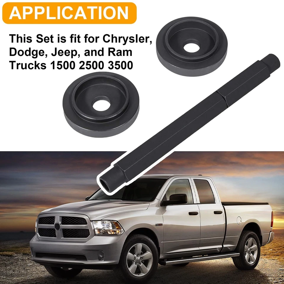 Juego de herramientas de instalación de sello de eje interior 8885 para camioneta Dodge Ram 1500 2500 3500 Foto 4 de 4