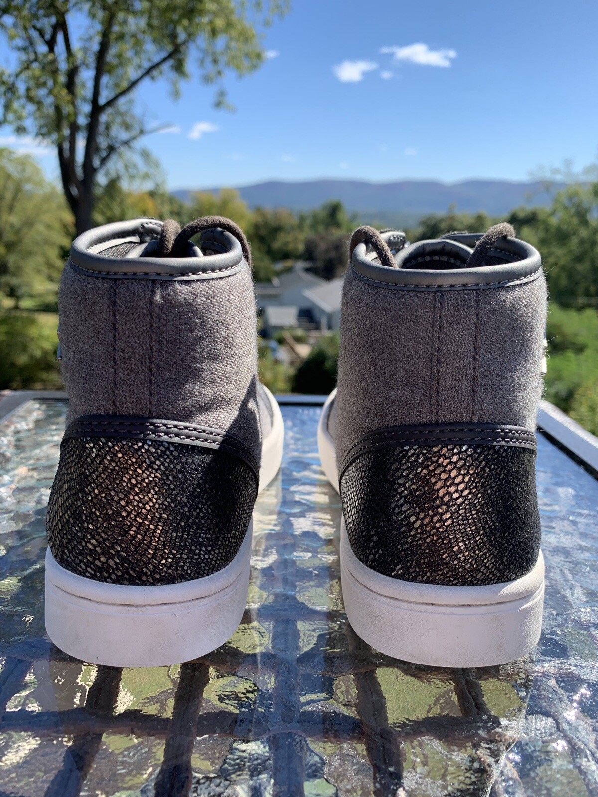 NIKE AIR JORDAN JASMINE PRM GREY/BLACK 807711205 SZ 3.5Y eBay