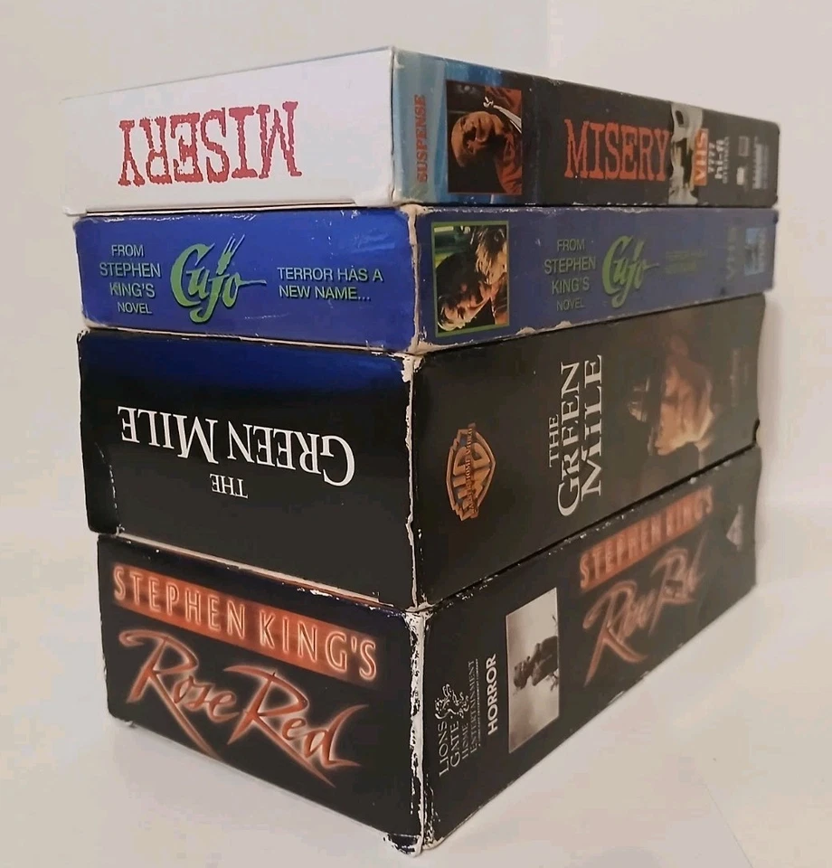 Stephen King VHS LOT RARE VHS VINTAGE SET .FREE SHIPPING - Image 2 of 4