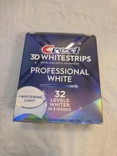 Crest 3D Whitestrips Professional White 32 Levels 1 Light & 19 Treatments Ex2027