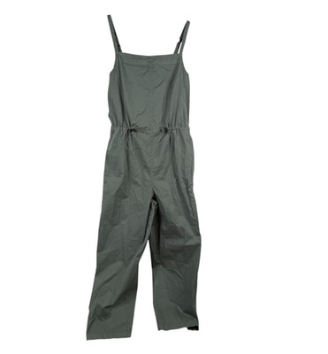 Pistola Adela Jumpsuit Sage Green Utility Square Neck Wide Leg Drawstring Sz S