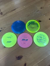 5 pack of discs for disc golf