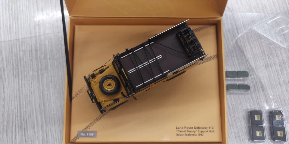 1:43 LAND ROVER DEFENDER 110 CAMEL TROPHY support unit Sabah-Malysia 1993 - Immagine 2 di 4