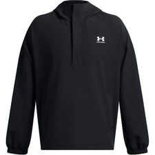Under armour Vibe Stormshell Hoodie With Small Logo Drop Shoulder Long Sleeve