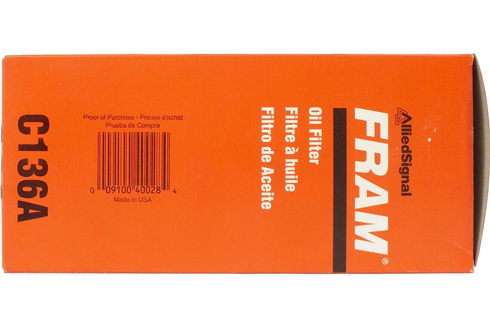 FRAM HD Oil Filter Fits International Harvester Tractors Combines Model ID C136A - Image 4 of 4