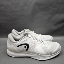 Head Sprint Pro 4.0 Shoes Mens Size 11.5 White Tennis Court Pickleball Sneakers