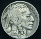 1925-S 5C Buffalo Nickel VF - 25418