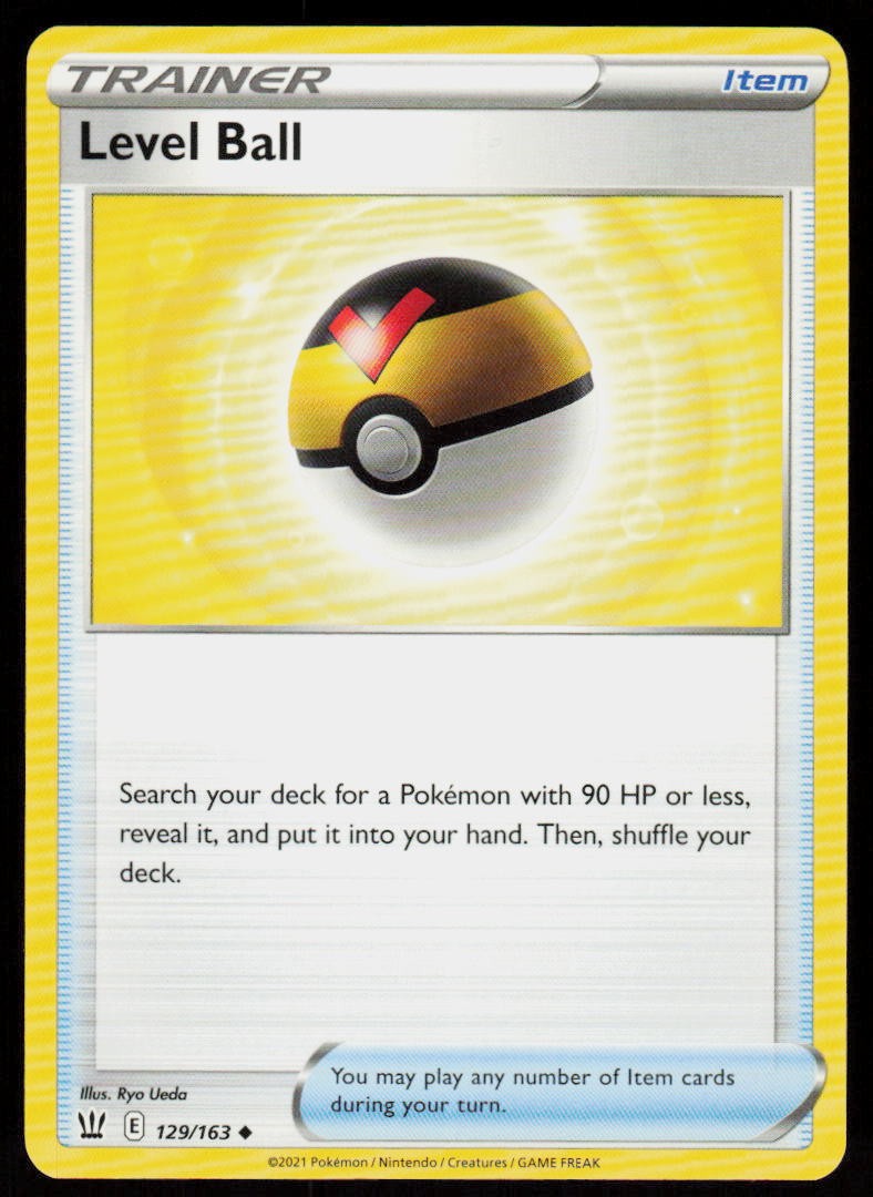 Level Ball 129/163 Uncommon Battle Styles Pokemon Near Mint
