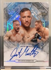 2025 Topps UFC Knockout Collageagraphs Justin Gaethje Case Hit /99