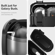 Galaxy Buds 3 Pro/3/3 FE Case Cover with Secure Lock Clip, Shockproof Samsung...