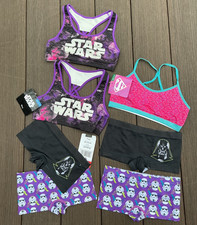 LOT of 7 NEW STARWARS GUPER GIRL Youth Girls Underwear size S-M