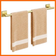 Brushed Gold Towel Bar, 24 Inch Towel Racks for Bathroom