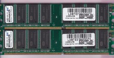 512 MB 2x256 MB PC-2700 PQI MD3456UOE DDR-333 DDR1 DESKTOP Ram Memory Kit DIMM