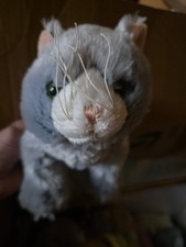 Ganz Webkinz Silversoft Cat HM222 Plush Stuffed Kitty Grey White Soft No Code