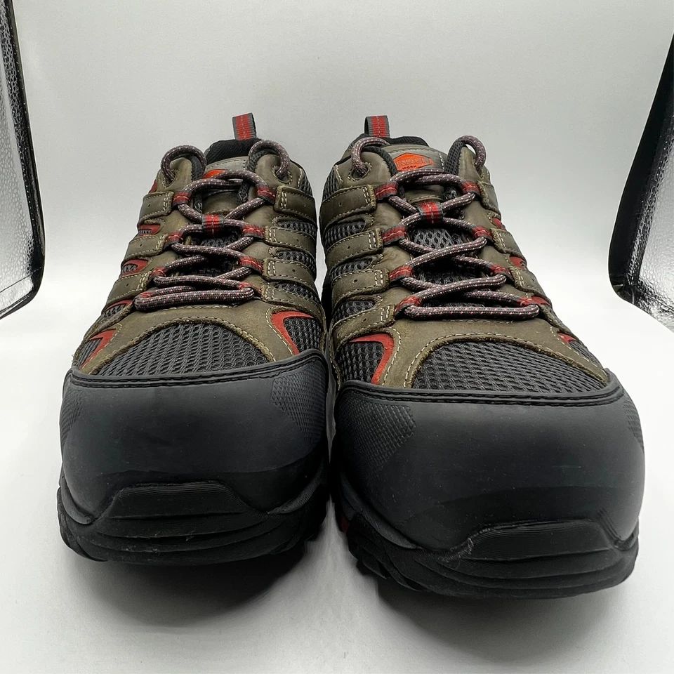 Merrell J Men's Brown Moab Vertex Mid Waterproof CT Work Boot Size 10.5 W EUC - Image 4 of 4