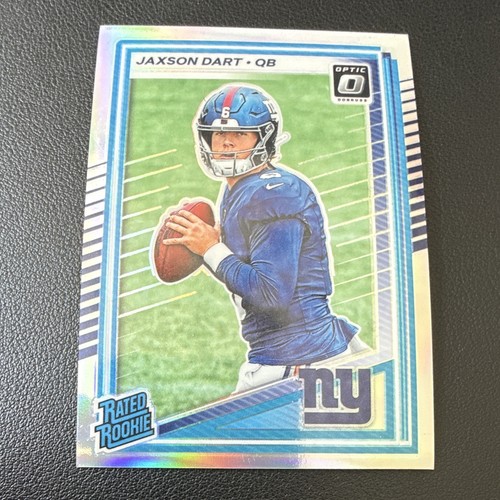 Panini Donruss Optic 2025 Jaxson Dart Rated Rookie Holo Prizm #273 Giants