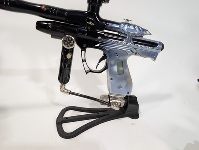 Paintball Marker/Gun Display Stand with O-ring Anti-Fall Technology! - Black