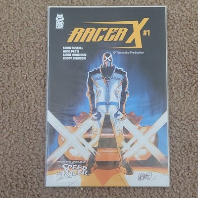 Racer X #1 MAD Cave Studios Speed Racer Comic Book English Color David Lafuente