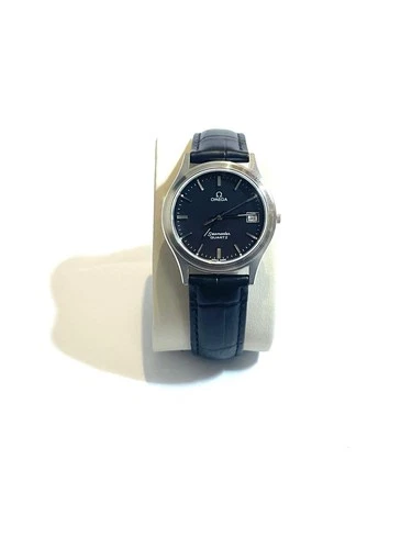 Vintage Omega Seamaster 1425 Black Dial Men’s Quartz Watch