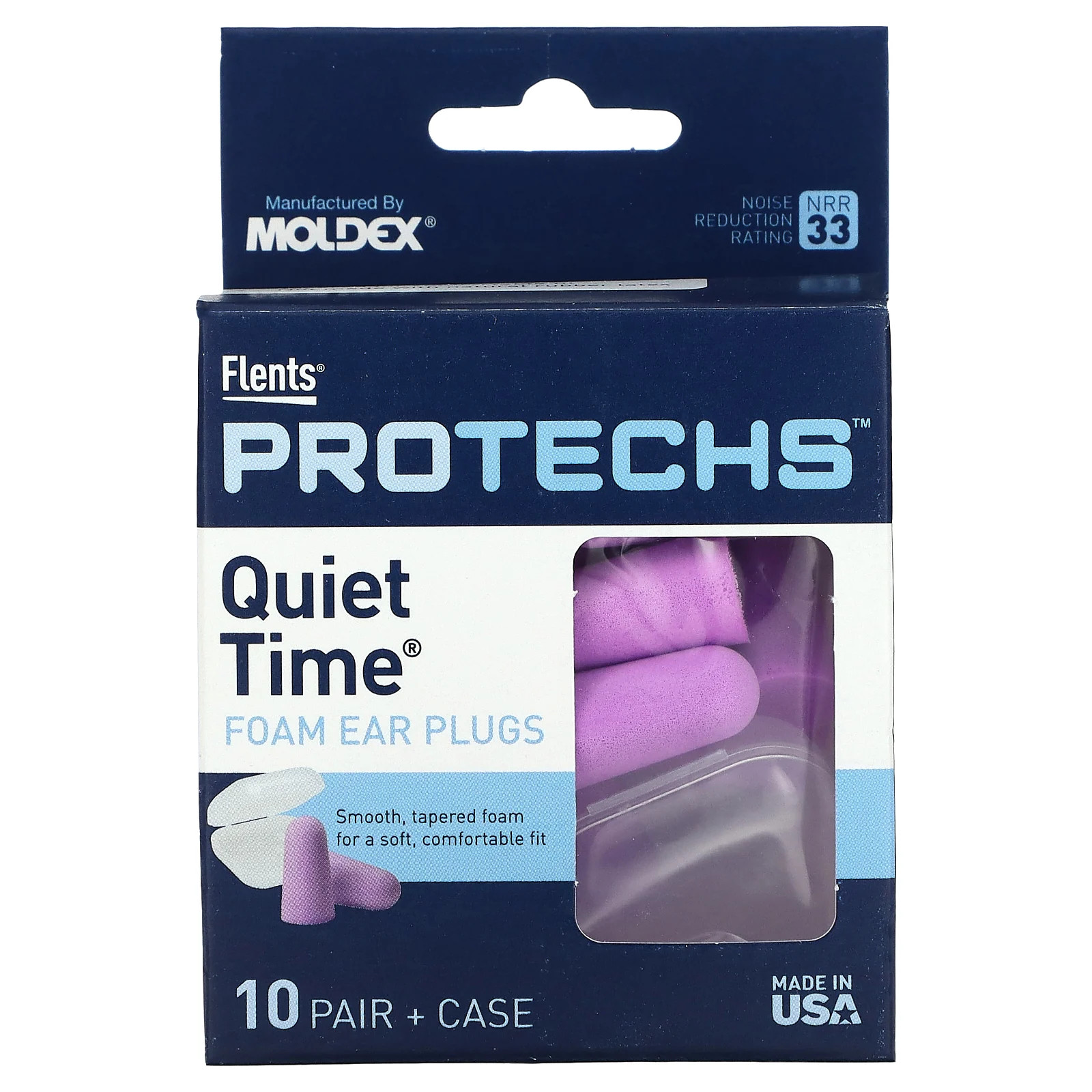 Protechs Пороло беруши Quiet Time 10 пар футляр 2690₽