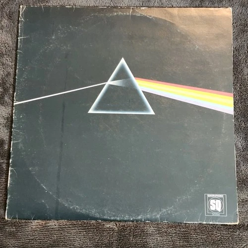 PINK FLOYD DARK SIDE OF THE MOON 1973 UK Quadraphonic Pressing SQ Q4SHVL 804 A-3