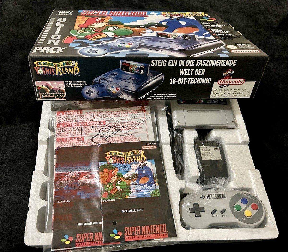 SUPER NINTENDO YOSHI'S ISLAND 2 CONSOLE SET !!! BRAND NEW!!! | eBay
