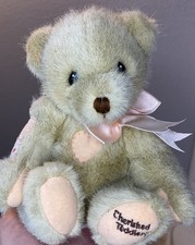Vintage 1997 Cherished Teddies Teddy Bear Plush jointed Patch Dakin  RARE