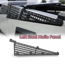 Left Side Panel Accessories Rack Sail Molle Panel For 2024-2025 Tesla Cybertruck