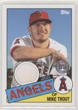 2020 Topps 1985 Topps Baseball Relics Mike Trout #85R-MT zr9