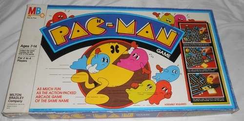 Vintage Complete 1982 Milton Bradley PAC-MAN Board Game