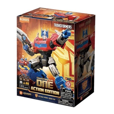 Transformers ONE Optimus Prime Blokees Action Edition Model  Kit Factory  NEW
