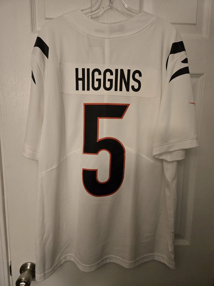Camiseta Cincinnati Bengals Higgins Nike Vapor Intocable Limitada Camiseta Para Hombre XL Foto 2 de 4