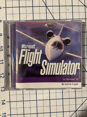 Microsoft Flight Simulator for Windows 95 SmartSaver Series (PC, 2000)