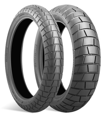 Motorcycle Tyre 100/90-19 Bridgestone 57V BATTLAX ADVENTURE TRAIL AT41F M+S