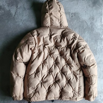 バートン　burton RONIN 　ロニン　スノーボード　　Y2K 古着テック RARE 2000s Burton Ronin La Cosa Nuestra Puffer Ski Jacket Tufted