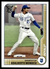 2021 Topps Big League Adalberto Mondesi Kansas City Royals #158 11602
