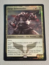 Zurgo Helmsmasher #1 (Foil) Speed vs Cunning DDN Magic MTG - NM+