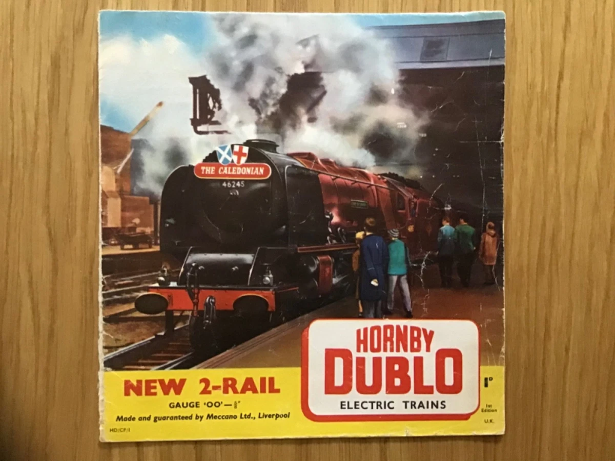hornby DUBLO affiche de magasin  NEW RING FIELT MOTOR  ORIGINALE