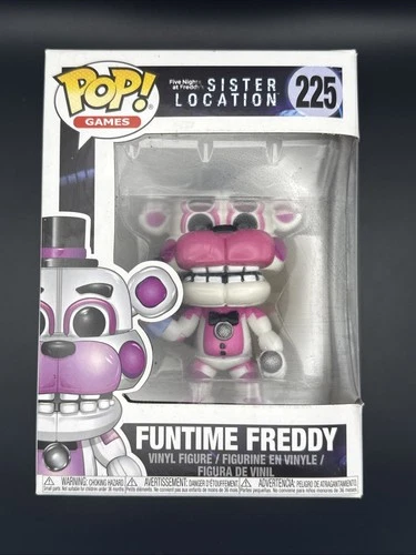 Funko Pop! Vinyl: Five Nights at Freddy's - Funtime Freddy #225 W/protector