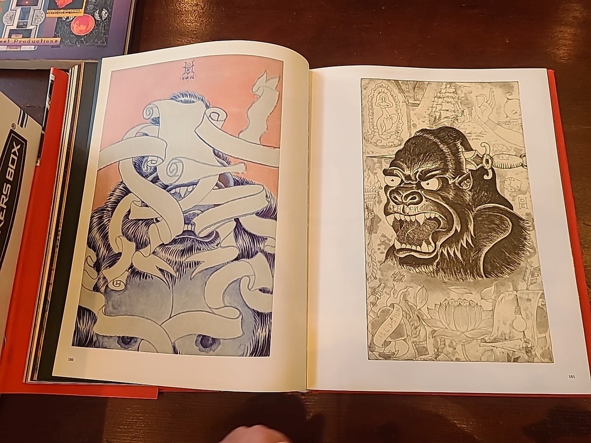 【希少】エドハーディー Ed Hardy: Beyond Skin 大型本 Beyond Skin by Ed Hardy (2009, Hardcover) TeNeues HC DJ