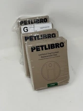 Lot of New Petlibro Capsule Dog Fountain Replacement Filters - 16 Filters Total