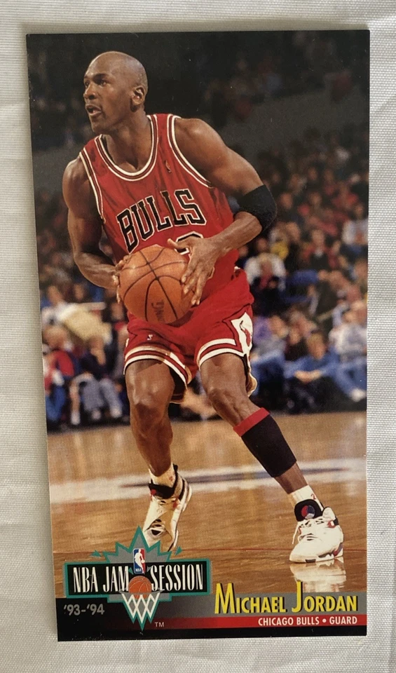 1993-94 Fleer NBA Jam Sessions #33 MICHAEL JORDAN CHICAGO BULLS - Image 2 of 4
