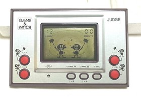 Nintendo Game ＆ Watch Purple Judge Boxed Japan