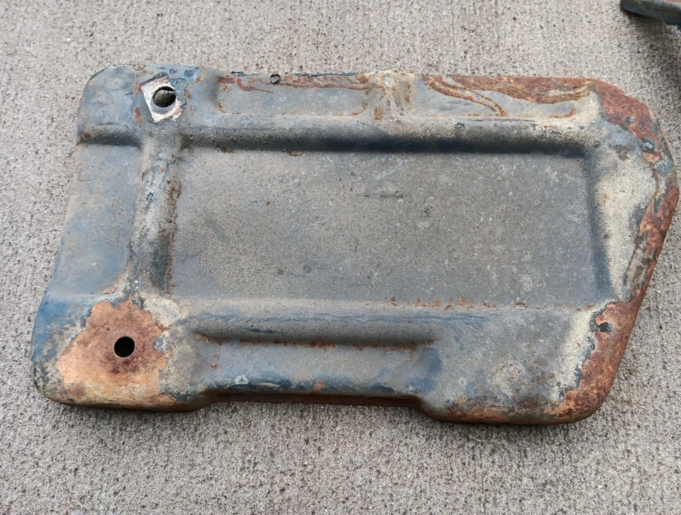 Battery Tray 1967 Dodge Dart With Bracket And Bolts. OEM - Image 3 of 4