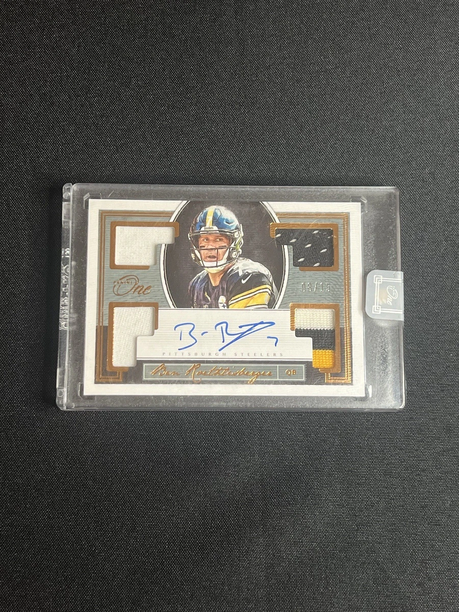 Panini Ben Roethlisberger Football Autographed Sports Trading