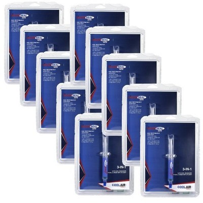 (10-PACK) CoolAir Products AC SmartSeal Quick Shot Leak Stop Inject Kit 322BP