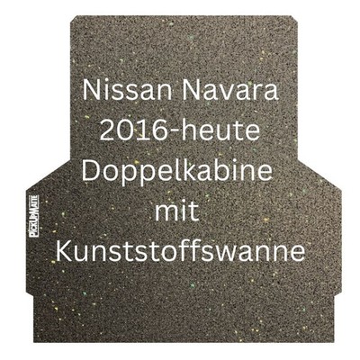 Antirutschmatte für Nissan Navara, NP300, 2016-heute