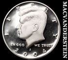 2004-S Kennedy Half Dollar- Silver Choice Gem Proof Luster No Reserve #i8279