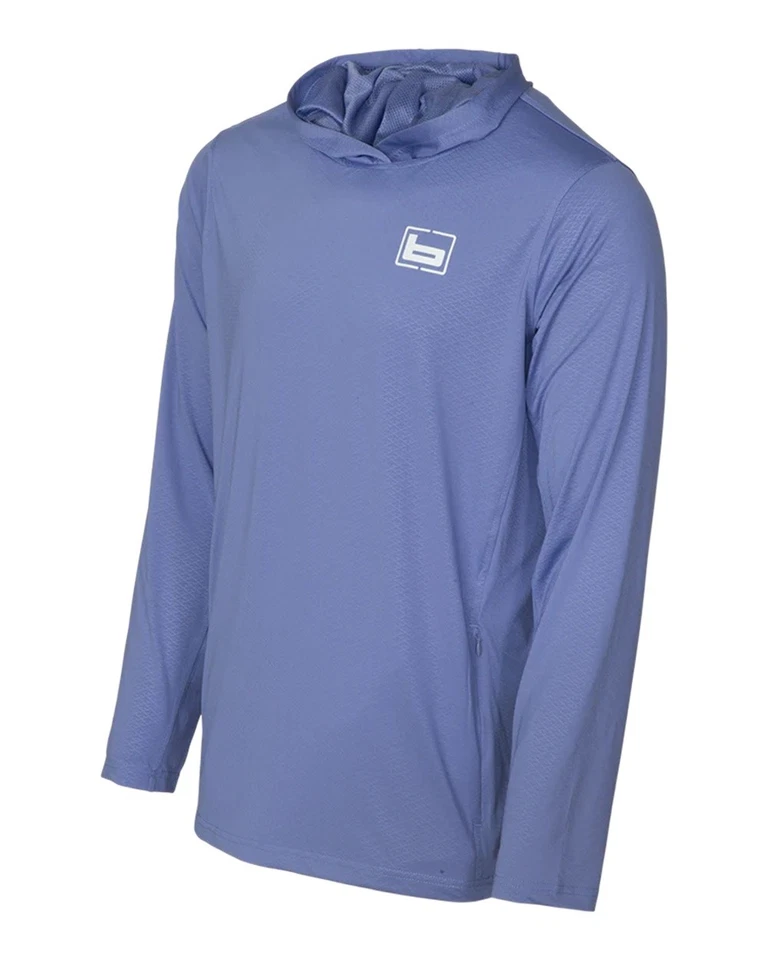 Sudadera con Capucha Aventura Absorbente de Humedad Banded Performance Lavanda en Talla 3X-Grande Foto 3 de 4